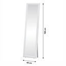 Álló tükor, fehér, LAVAL