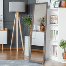 Álló tükor, fekete, LAVAL