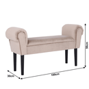 Lóca, Velvet szövet, bézs-szürke/fekete, BURDA