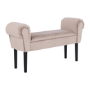 Lóca, Velvet szövet, bézs-szürke/fekete, BURDA