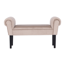 Lóca, Velvet szövet, bézs-szürke/fekete, BURDA