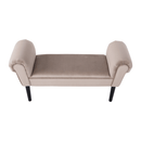 Lóca, Velvet szövet, bézs-szürke/fekete, BURDA