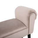 Lóca, Velvet szövet, bézs-szürke/fekete, BURDA