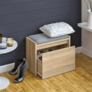 Pad rakodótérrel, tölgy sonoma, BERGI