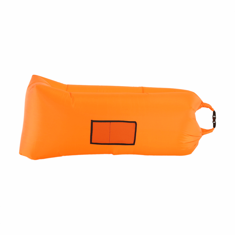Felfújható babzsák/lazy bag, narancssárga, LEBAG