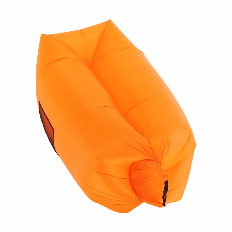 Felfújható babzsák/lazy bag, narancssárga, LEBAG