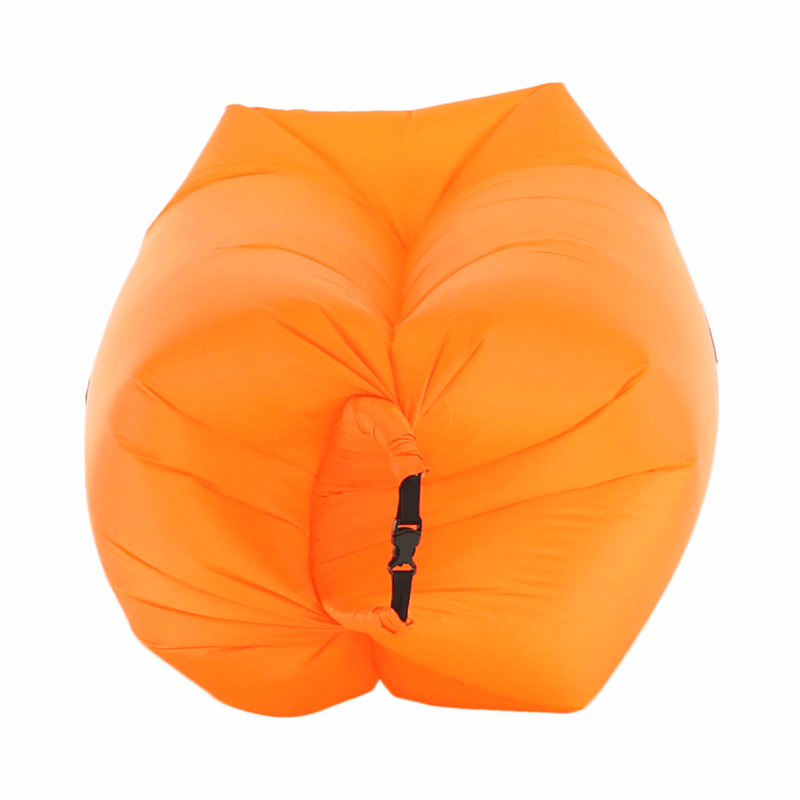 Felfújható babzsák/lazy bag, narancssárga, LEBAG