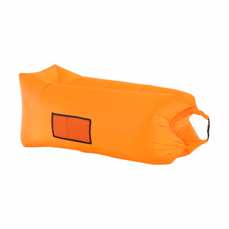 Felfújható babzsák/lazy bag, narancssárga, LEBAG