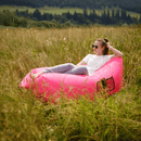 Felfújható babzsák/lazy bag, rózsaszín, LEBAG