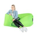 Felfújható babzsák/lazy bag, zöld, LEBAG