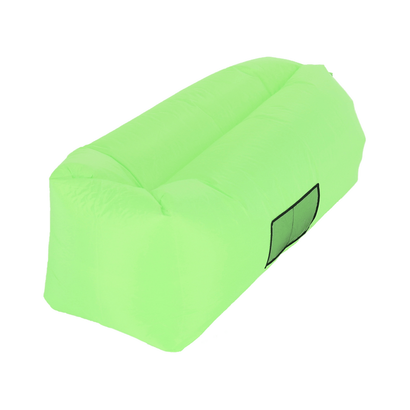 Felfújható babzsák/lazy bag, zöld, LEBAG