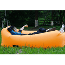 Felfújható babzsák/lazy bag, narancssárga, LEBAG