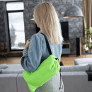 Felfújható babzsák/lazy bag, zöld, LEBAG