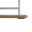 Virágállvány, fehér/sonoma tölgy, LEDOR TYP 1