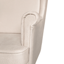 Füles fotel, bézs/wenge, LEFO