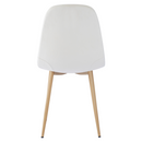 Szék, bézs Dulux/bükk, LEGA NEW