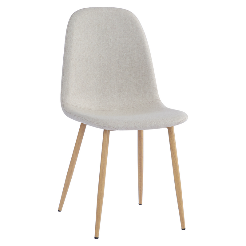 Szék, krémszínű/bükk, LEGA 2 NEW