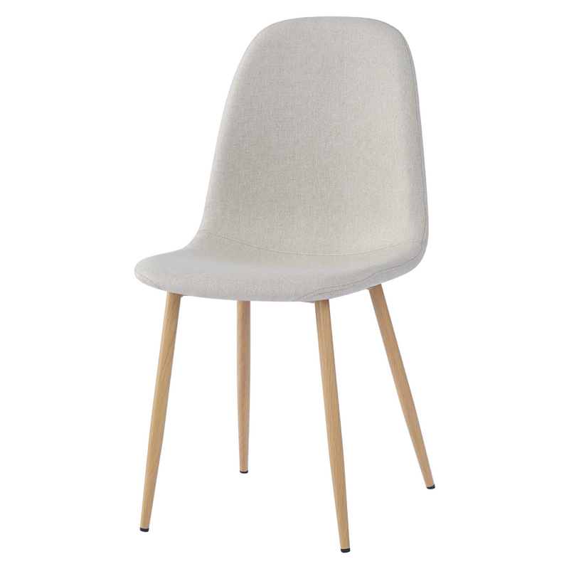 Szék, krémszínű/bükk, LEGA 2 NEW