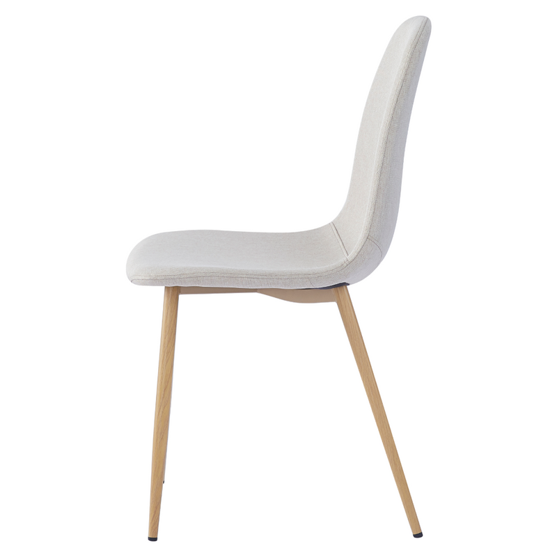 Szék, krémszínű/bükk, LEGA 2 NEW