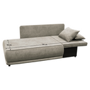 Kihúzható kanapé, bézsesszürke Taupe, jobbos, LIAMI