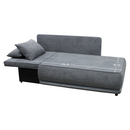 Kihúzható kanapé, szürke, balos, LIAMI