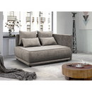 Kihúzható kanapé, bézsesszürke Taupe, jobbos, LIAMI