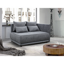 Kihúzható kanapé, szürke, jobbos, LIAMI