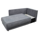 Kihúzható kanapé, szürke, jobbos, LIAMI