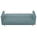 Kihúzható kanapé, mentazöld, LILANA