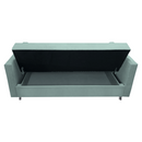 Kihúzható kanapé, mentazöld, LILANA