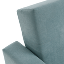 Kihúzható kanapé, mentazöld, LILANA