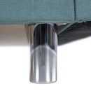 Kihúzható kanapé, mentazöld, LILANA