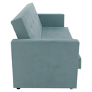 Kihúzható kanapé, mentazöld, LILANA