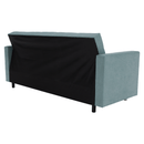 Kihúzható kanapé, mentazöld, LILANA