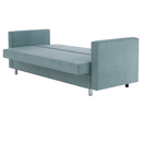 Kihúzható kanapé, mentazöld, LILANA