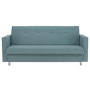 Kihúzható kanapé, mentazöld, LILANA