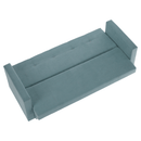 Kihúzható kanapé, mentazöld, LILANA