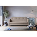 Kihúzható kanapé, szürkésbézs Taupe, LILANA