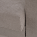Kihúzható kanapé, szürkésbézs Taupe, LILANA
