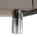 Kihúzható kanapé, szürkésbézs Taupe, LILANA