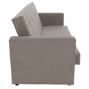 Kihúzható kanapé, szürkésbézs Taupe, LILANA