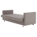 Kihúzható kanapé, szürkésbézs Taupe, LILANA