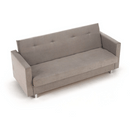 Kihúzható kanapé, szürkésbézs Taupe, LILANA