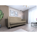 Kihúzható kanapé, szürkésbézs Taupe, LILANA