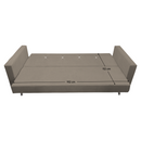 Kihúzható kanapé, szürkésbézs Taupe, LILANA