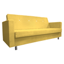 Kihúzható kanapé, sárga, LILANA