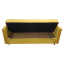 Kihúzható kanapé, sárga, LILANA
