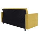 Kihúzható kanapé, sárga, LILANA