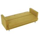Kihúzható kanapé, sárga, LILANA