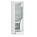 Vitrin 1D1W1S, fehér fényes, LINDY
